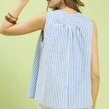 MELANIA TANK 2177 BLUE