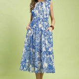 JAIME DRESS 1004 BLUE