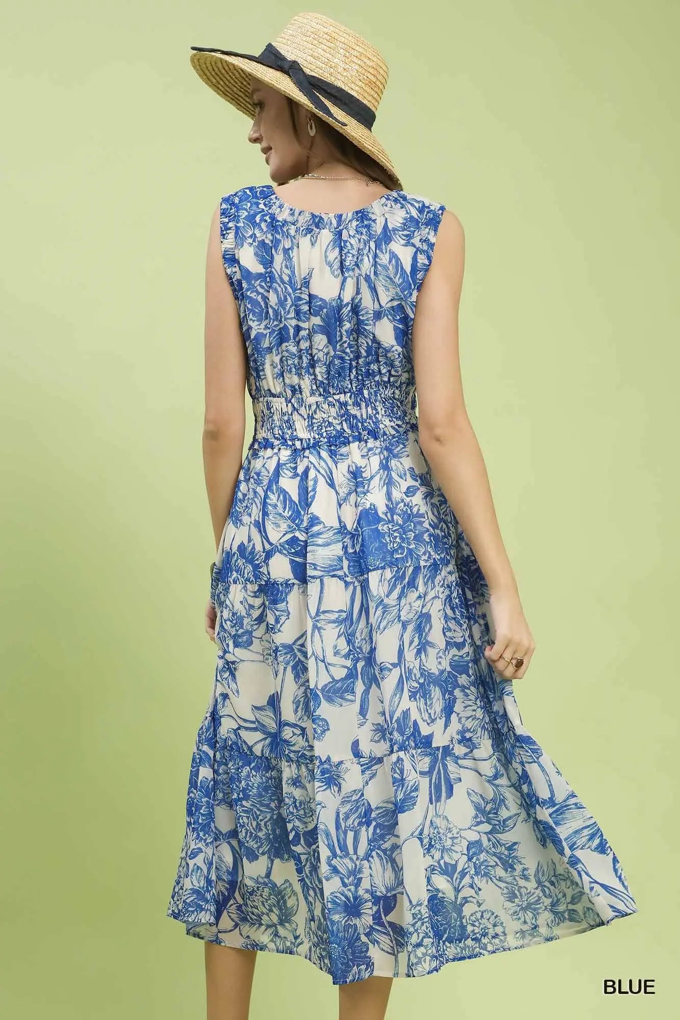 JAIME DRESS 1004 BLUE