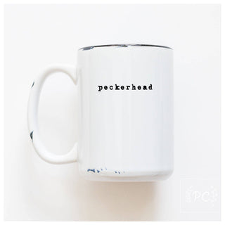 Peckerhead | Ceramic Mug: Yellow