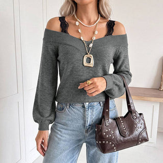 DESTINY LACE SHOULDER TOP