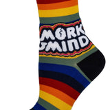 Mork and Mindy | Women's Cotton Crew Funny Socks 20472