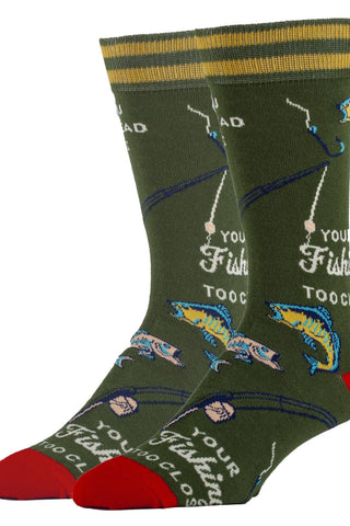 MEN’S SOCKS Gone Fishing 20534