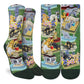 Women's Cats Pooping Socks: Shoe Size 5-9