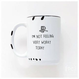 I'm Not Feeling Very Worky Today | Ceramic Mug: Green