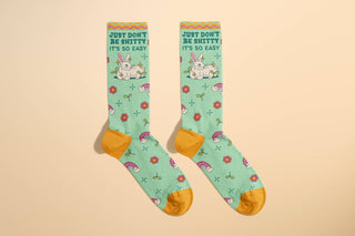 WOMEN’S SOCKS Just Don't Be Shitty