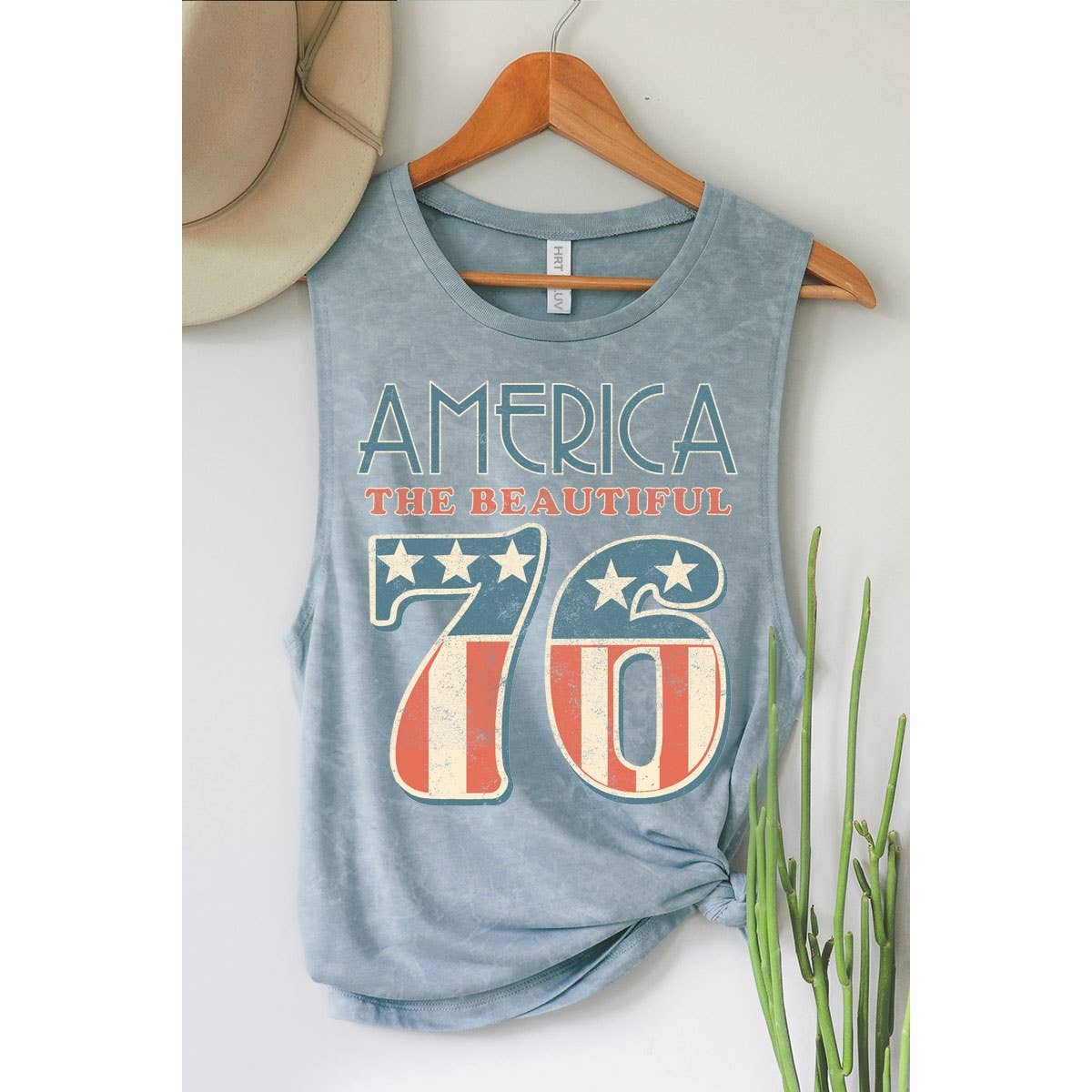 AMERICA 76 TANK TOP Navy