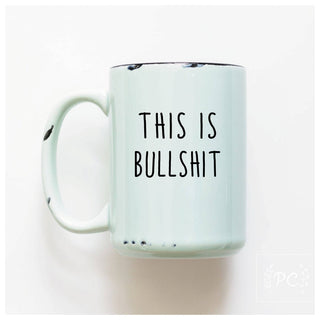This Is Bullshit | Ceramic Mug: Blue