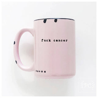 Fuck Cancer | Ceramic Mug: Green