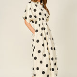 SHEILAH POLKA DRESS 6132