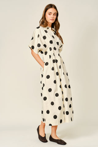 SHEILAH POLKA DRESS 6132