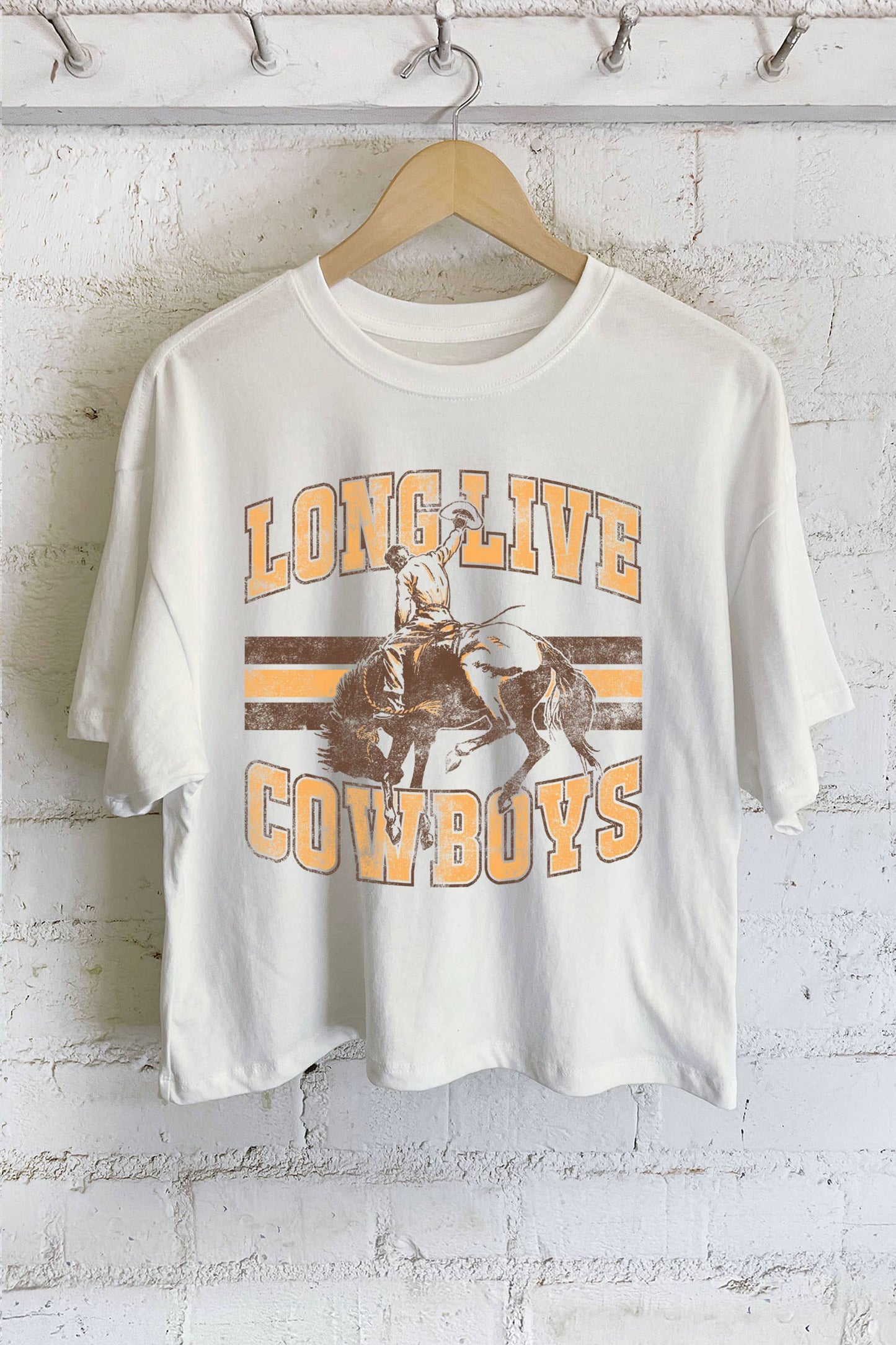 LONG LIVE CROP TOP: STONE