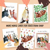 Horse Friends Puns - Funny Birthday Card