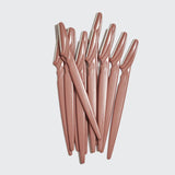 Plastic Dermaplaners 12pc - Terracotta