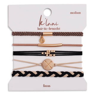 K'LANI Focus Hair Tie Bracelets