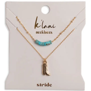 K'LANI STRIDE necklace set