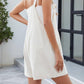 Bowknot overalls romper in Navy 4521