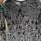 MESH TOOLED SILVER TOP