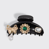 KitschPop™️ Curved Claw Clip 7pc - Black