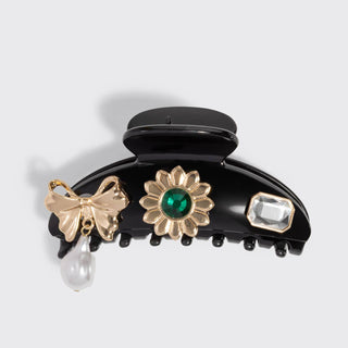 KitschPop™️ Curved Claw Clip 7pc - Black