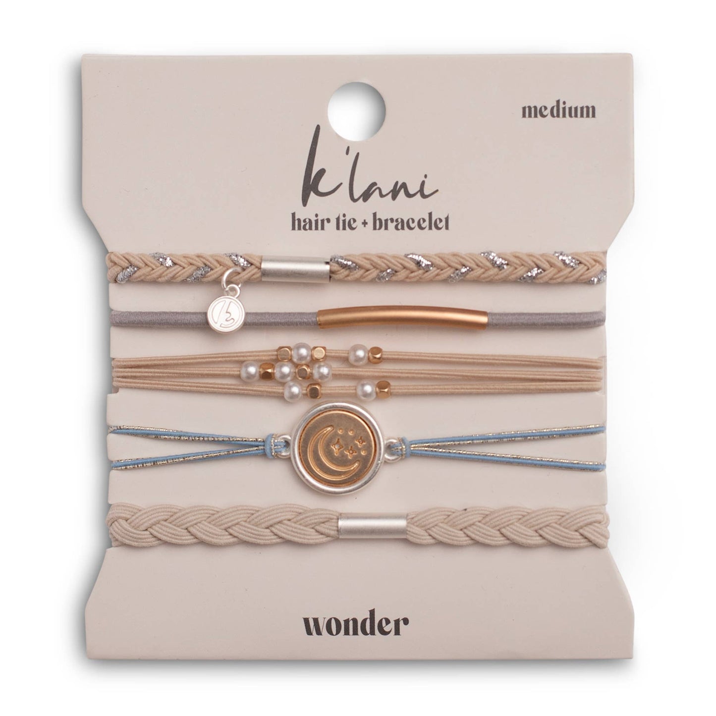 K'LANI Wonder Hair Tie Bracelets: Medium 306104