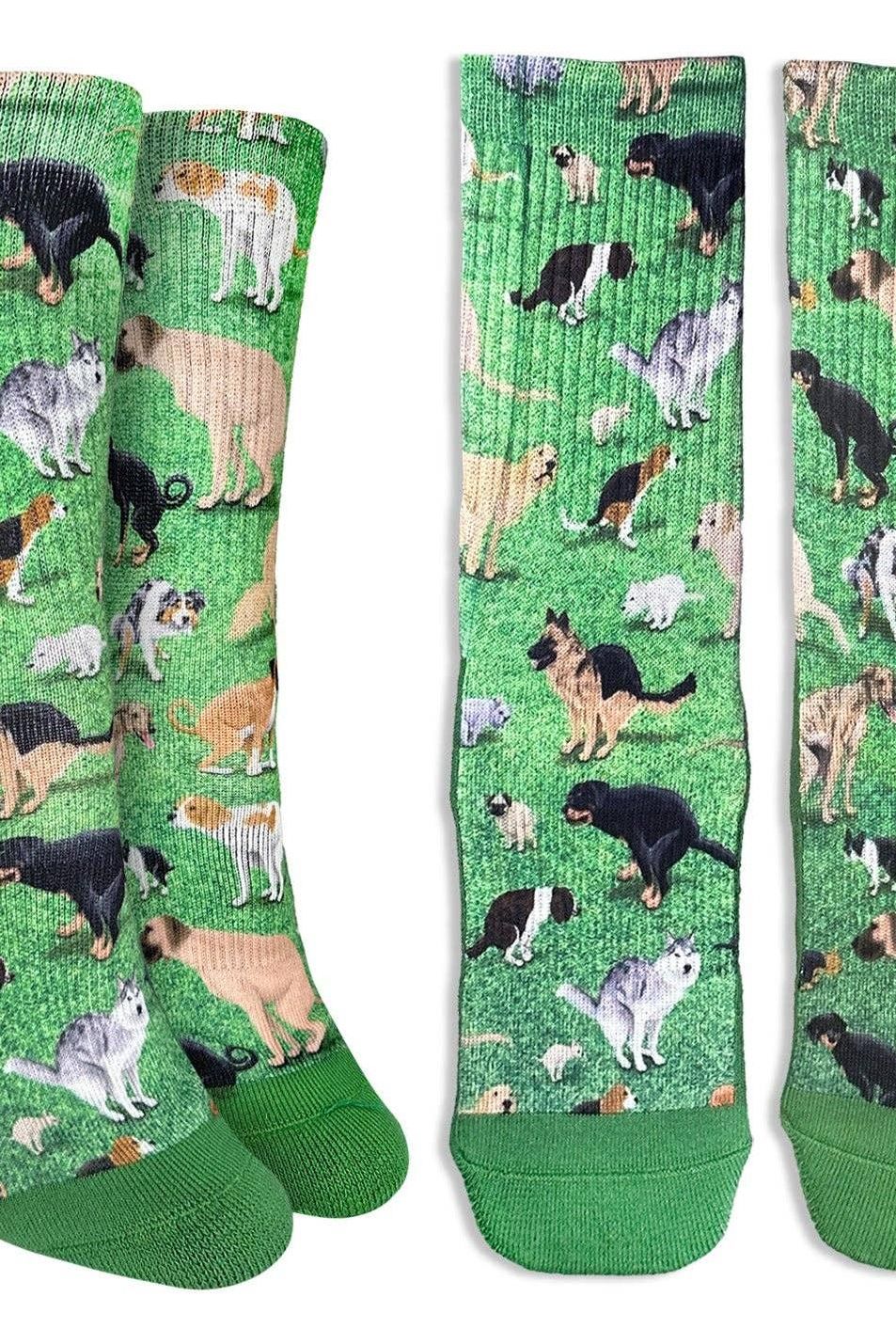 Women's Dogs Pooping Socks: Shoe Size 5-9