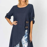 MADE IN ITALY DUSTER TOP 1271