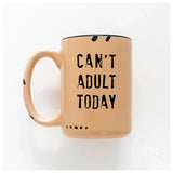 Can't Adult Today | Ceramic Mug: Purple