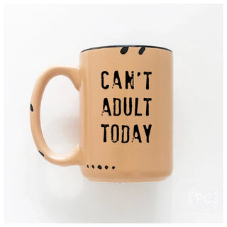 Can't Adult Today | Ceramic Mug: Purple