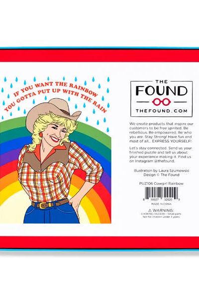 Dolly Cowgirl Rainbow Puzzle