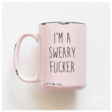 I'm A Sweary Fucker | Ceramic Mug: Yellow