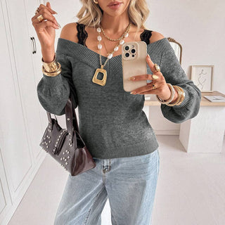 DESTINY LACE SHOULDER TOP