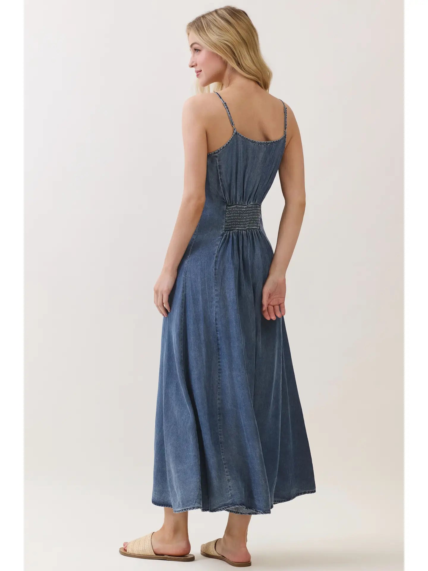 VAL DENIM DRESS