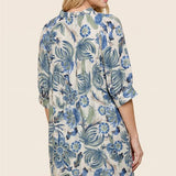 LINA DRESS 72321 BLUE
