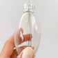 Waxahachie Texas State With Star See-Through Glass Ornament