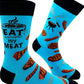 Eat My Meat Men's Socks