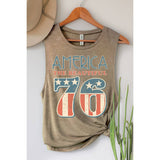 AMERICA 76 TANK TOP Navy