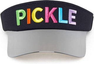 Pickleball Visor, Black/Multi