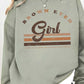 BROWN EYED GIRL SWEATSHIRTS: CORAL
