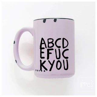 Abcdefuckyou | Ceramic Mug: Green
