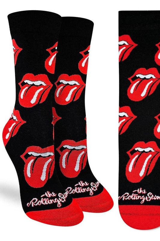 Women's The Rolling Stones, Hot Lips Socks: Shoe Size 5-9