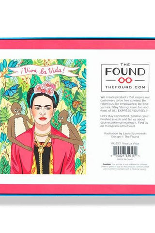 Frida Viva La Vida Puzzle
