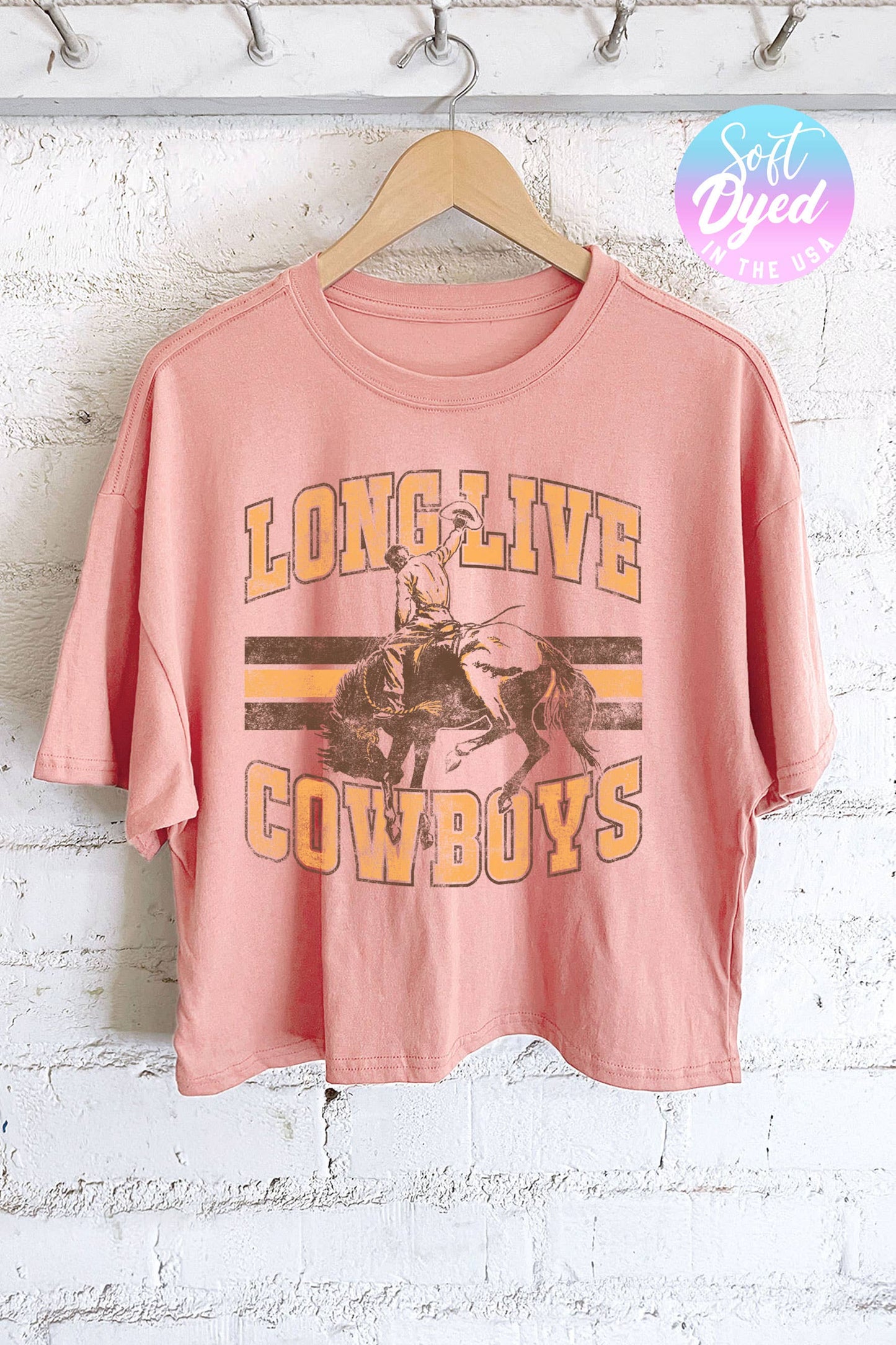 LONG LIVE CROP TOP: STONE