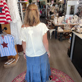 WENDY TOP in IVORY 3408