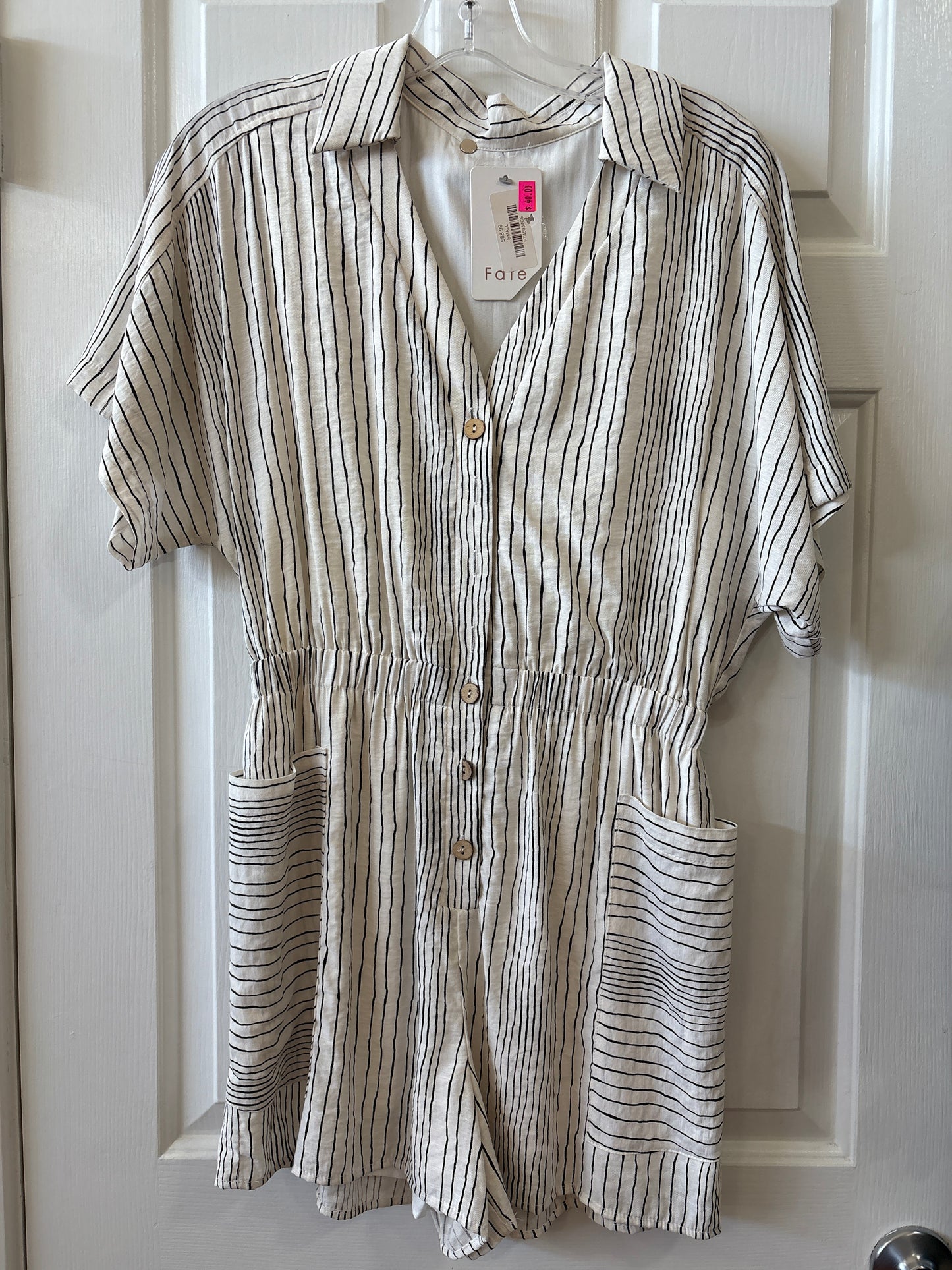STRIPED ROMPER SMALL