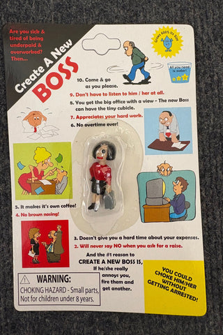 CREATE A NEW BOSS
