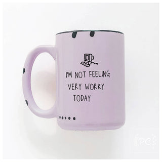 I'm Not Feeling Very Worky Today | Ceramic Mug: Green