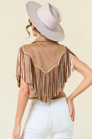 MICKEY FRINGE VEST