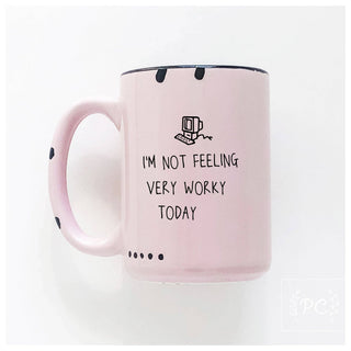 I'm Not Feeling Very Worky Today | Ceramic Mug: Green