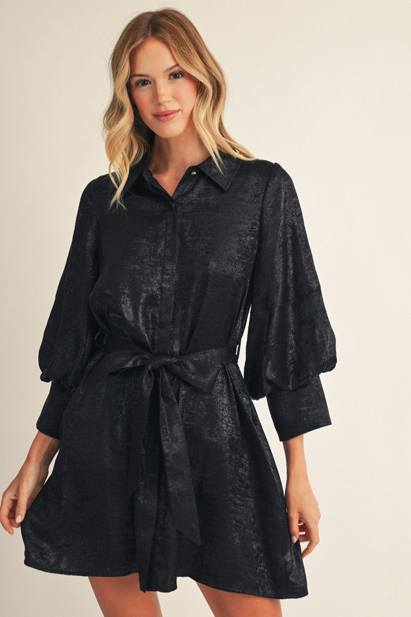 ALEXA METALLIC DRESS 16097